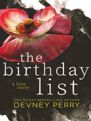 cover image of The Birthday List